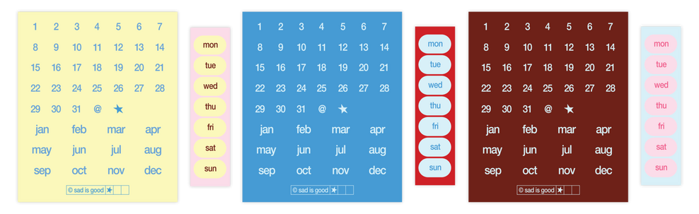 planner sticker set