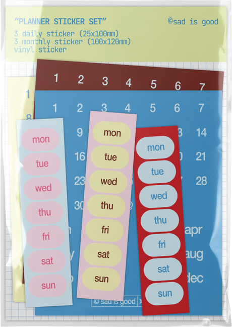 planner sticker set
